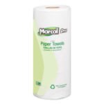 Marcal PRO 100% Premium Recycled Perforated Kitchen Roll Towels, 2-Ply, 11 x 9, White, 70/Roll, 15 Rolls/Carton - Image 2