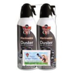 Dust-Off Disposable Compressed Air Duster, 10 oz Can, 2/Pack
