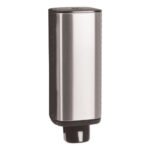 Tork Foam Skincare Manual Dispenser, 1 L Bottle; 33 oz Bottle, 4.25 x 4.25 x 11.38, Stainless Steel - Image 3