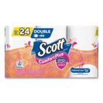 Scott® ComfortPlus Toilet Paper, 1-Ply, White, 231 Sheets, 48 Rolls - Image 4