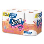 Scott® ComfortPlus Toilet Paper, 1-Ply, White, 231 Sheets, 48 Rolls - Image 3
