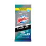 Windex Electronics Cleaner, 1-Ply, 7 x 10, Neutral Scent, White, 25/Pack, 12 Packs/Carton - Image 3