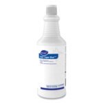 Diversey Crew Super Blue Mild Acid Bowl Cleaner, Citrus, 32 oz Squeeze Bottle, 12/Carton - Image 2