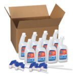 Spic and Span Disinfecting All-Purpose Spray and Glass Cleaner, Fresh Scent, 32 oz Spray Bottle, 8/Carton - Image 3