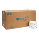 Morcon® Small Core Toilet Paper, 1-Ply, 2500 Sheets, 24 Rolls
