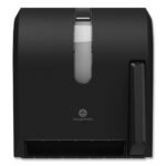 Georgia Pacific Professional Hygienic Push-Paddle Roll Towel Dispenser, 13 x 10 x 14.4, Black - Image 3