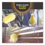 Swiffer Heavy Duty Dusters Refill, Dust Lock Fiber, 2" x 6", Yellow, 33/Carton - Image 4