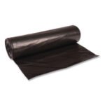 Boardwalk® 56 Gallon Black Garbage Bags, 43x47, 1.6mil, 100 Bags, BWK522