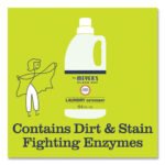 Mrs. Meyer's Liquid Laundry Detergent, Lemon Verbena Scent, 64 oz Bottle, 6/Carton - Image 4