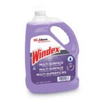 Windex Non-Ammoniated Glass/Multi Surface Cleaner, Pleasant Scent, 128 oz Bottle, 4/CT - Image 4