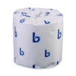 Boardwalk® Standard Toilet Paper, 2-Ply, 400 Sheets, 96 Rolls - Image 2