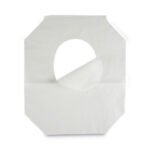 Boardwalk® Toilet Seat Covers, White, Half-Fold, 5000 Covers - Image 4