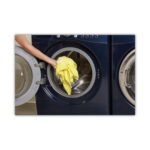 Boardwalk® Microfiber Cleaning Cloths, Yellow, 24 Cloths - Image 4