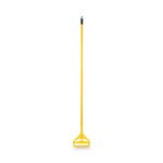 Boardwalk® Side-Latch Plastic Mop Head Handle, 60" Aluminum Handle - Image 4