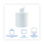 Boardwalk® Center-Pull 2-Ply Paper Hand Towels, 6 Rolls - Image 3