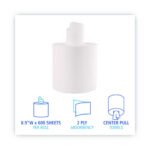 Boardwalk® Center-Pull 2-Ply Paper Hand Towels, 6 Rolls - Image 3