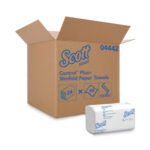 Scott Slimfold Towels, 1-Ply, 7.5 x 11.6, White, 90/Pack, 24 Packs/Carton