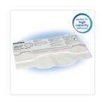 Scott Personal Seats Sanitary Toilet Seat Covers, 15 x 18, White, 125/Pack, 24 Packs/Carton - Image 4