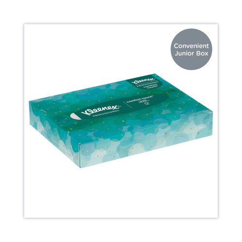 755730-500x500-0.jpg Kleenex White Facial Tissue Junior Pack, 2-Ply, 48 Sheets/Box, 64 Boxes/Carton - Image 4