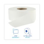 Boardwalk® Jumbo Roll Toilet Paper, 2-Ply, 525-ft. Roll, 12 Rolls - Image 2