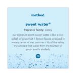 Method® Gel Hand Wash, Sweet Water Scent, 12 oz. Pump Bottle - Image 3