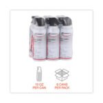 Innovera Compressed Air Duster Cleaner, 10 oz Can, 6/Pack - Image 4