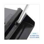 Boardwalk® Lobby Dust Pan, Plastic/Aluminum, Black/Silver, Each - Image 4