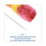 Boardwalk® 9441 Polywool Duster, 20" Plastic Handle, Assorted Colors - Image 3