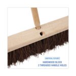 Boardwalk® Floor Brush Head, 3-1/4" Natural Palmyra Fiber, 18" - Image 3
