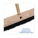 Boardwalk® Floor Brush Head, 2 1/2" Black Tampico Fiber, 18" - Image 3