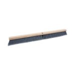 Boardwalk® Floor Brush Head, 3" Gray Flagged Plastic, 36" - Image 2