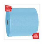WypAll X70 Cloths, Jumbo Roll, 12.4 x 12.2, Blue, 870/Roll - Image 3
