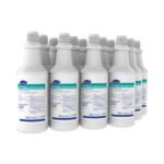 Diversey Crew Clinging Toilet Bowl Cleaner, Floral Scent, Liquid, 1 qt. Bottle, 12/CT - Image 3