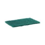 Boardwalk® Heavy-Duty Scour Pads, Green, 6" x 9", 15 Pads/Carton - Image 3