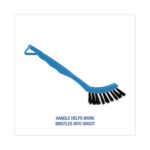 Boardwalk® Grout Brush, Nylon Bristles, 7/8" Trim, 8 1/8" Handle - Image 4