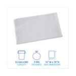 Boardwalk® Low Density Industrial Can Liners, 33 gal, 100/Carton - Image 2