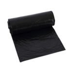 Boardwalk® Waste Can Liners, 16 gal, Black, 15 Bags/Roll, 10 Rolls/CT