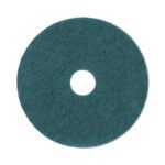 Boardwalk® Standard Floor Pads, 20" dia, Green, 5/Carton