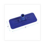 Boardwalk® Swivel Pad Holder, Plastic, Blue, 4 x 9, 12/Carton - Image 2