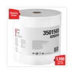 WypAll X50 Cloths, Jumbo Roll, 13.4 x 9.8, White, 1,100/Roll - Image 2