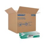 Kimtech Kimwipes Delicate Task Wipers, 1-Ply, 14.7 x 16.6, Unscented, White, 144/Box, 15 Boxes/Carton - Image 2