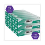 Kimtech Kimwipes Delicate Task Wipers, 1-Ply, 14.7 x 16.6, Unscented, White, 144/Box, 15 Boxes/Carton - Image 4