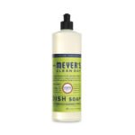 Mrs. Meyer's® Dish Soap, Lemon Scent, 16 oz, Bottle, 6 Bottles