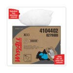 WypAll X80 Cloths, HYDROKNIT, BRAG Box, 11.1 x 16.8, White, 160/Carton - Image 4