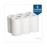 Georgia Pacific Professional Hardwound Paper Towel Roll, Nonperforated, 1-Ply, 9" x 400 ft, White, 6 Rolls/Carton - Image 4
