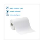 Georgia Pacific Professional Hardwound Paper Towel Roll, Nonperforated, 1-Ply, 9" x 400 ft, White, 6 Rolls/Carton - Image 2