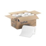 Georgia Pacific Professional Hardwound Paper Towel Roll, Nonperforated, 1-Ply, 9" x 400 ft, White, 6 Rolls/Carton - Image 3