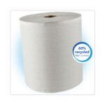 Kleenex Hard Roll Paper Towels with Premium Absorbency Pockets, 1-Ply, 8" x 425 ft, 1.5" Core, White, 12 Rolls/Carton - Image 2