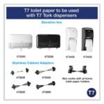 Tork® Coreless High Capacity Toilet Paper, 2-Ply, 750 Sheets, 12 Rolls - Image 2