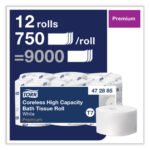 Tork® Coreless High Capacity Toilet Paper, 2-Ply, 750 Sheets, 12 Rolls - Image 4